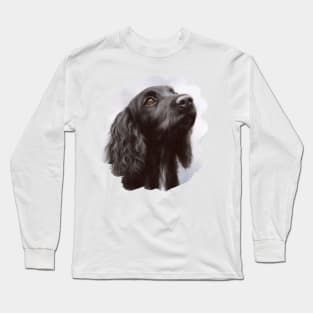 Cocker Spaniel Painting Long Sleeve T-Shirt